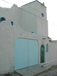 Main entrance side view